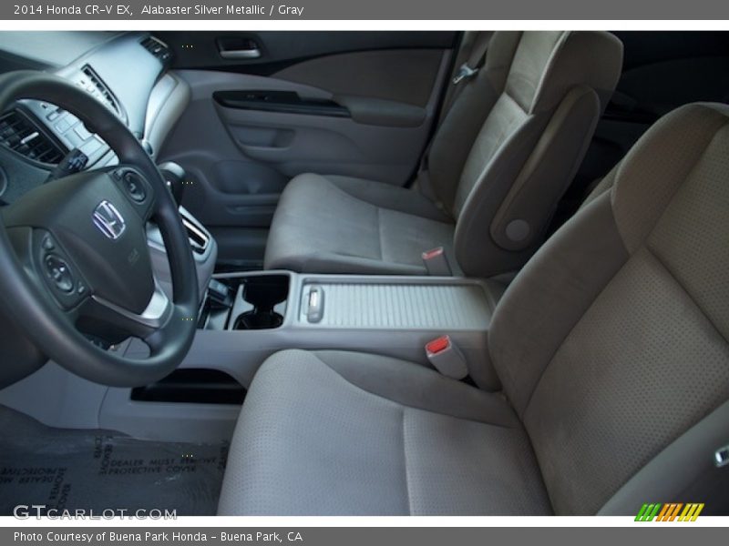 Alabaster Silver Metallic / Gray 2014 Honda CR-V EX