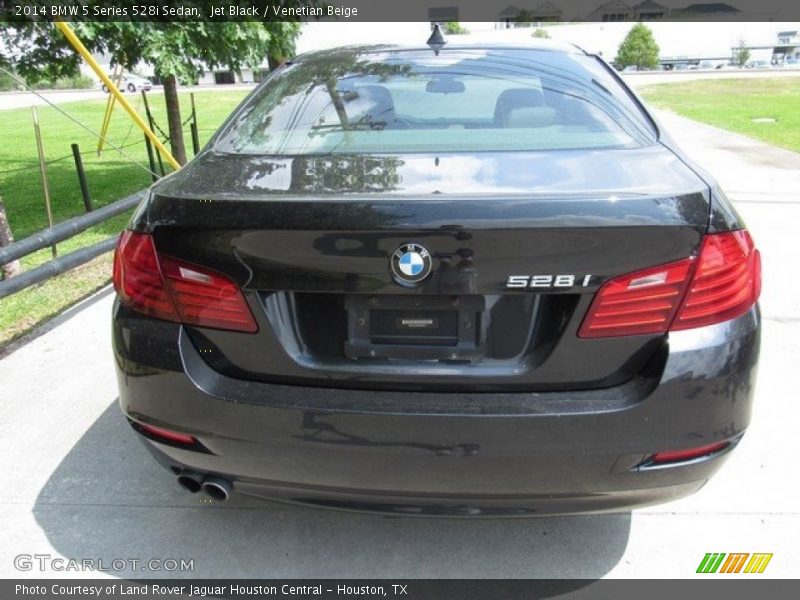 Jet Black / Venetian Beige 2014 BMW 5 Series 528i Sedan