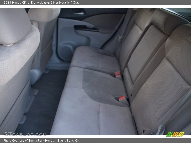 Alabaster Silver Metallic / Gray 2014 Honda CR-V EX
