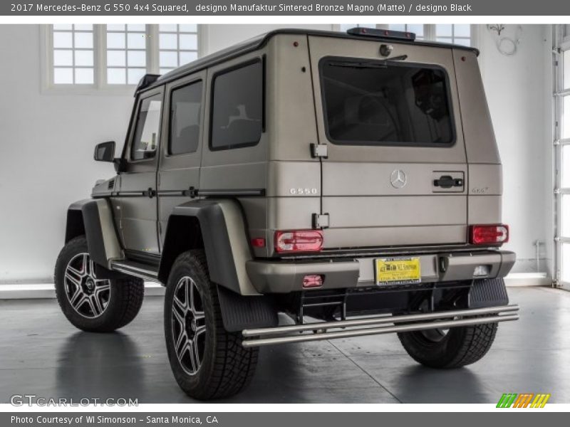 designo Manufaktur Sintered Bronze Magno (Matte) / designo Black 2017 Mercedes-Benz G 550 4x4 Squared