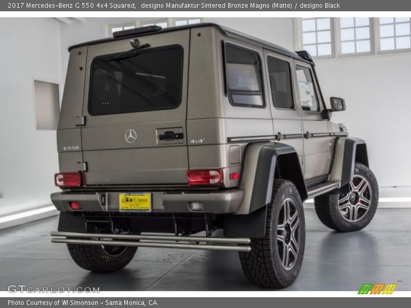 designo Manufaktur Sintered Bronze Magno (Matte) / designo Black 2017 Mercedes-Benz G 550 4x4 Squared