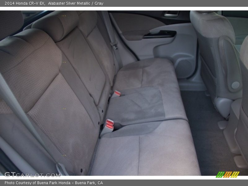 Alabaster Silver Metallic / Gray 2014 Honda CR-V EX