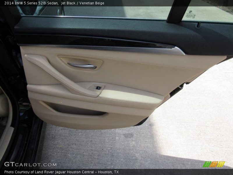 Jet Black / Venetian Beige 2014 BMW 5 Series 528i Sedan