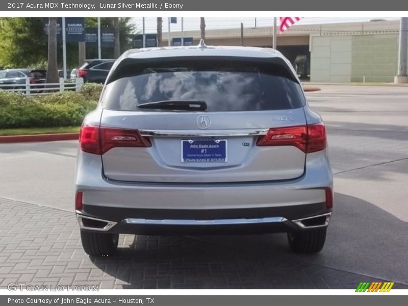Lunar Silver Metallic / Ebony 2017 Acura MDX Technology