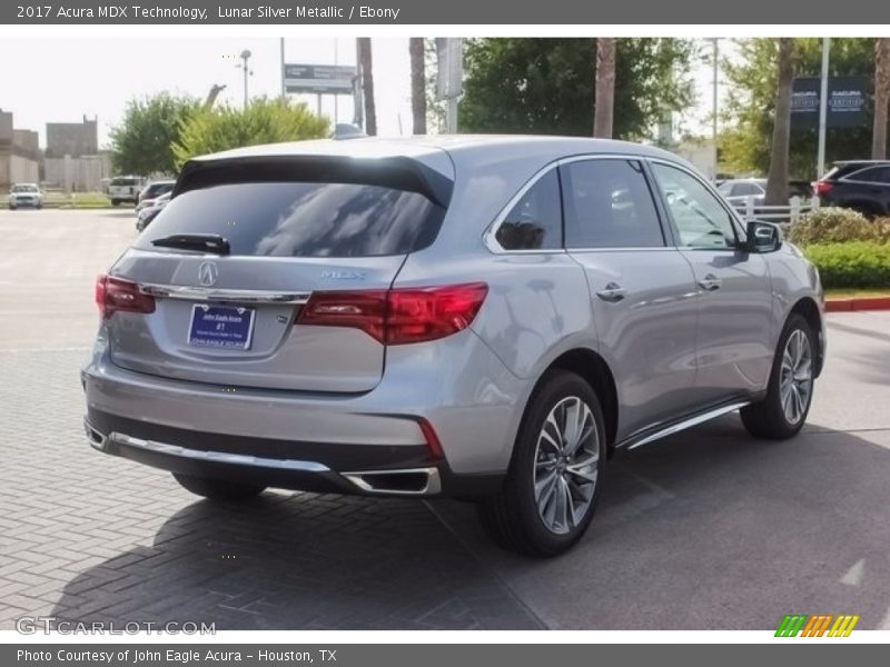 Lunar Silver Metallic / Ebony 2017 Acura MDX Technology