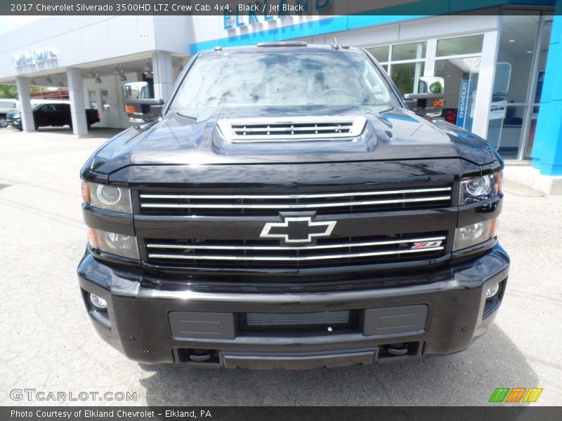 Black / Jet Black 2017 Chevrolet Silverado 3500HD LTZ Crew Cab 4x4