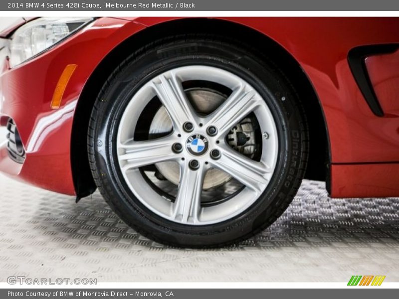 Melbourne Red Metallic / Black 2014 BMW 4 Series 428i Coupe