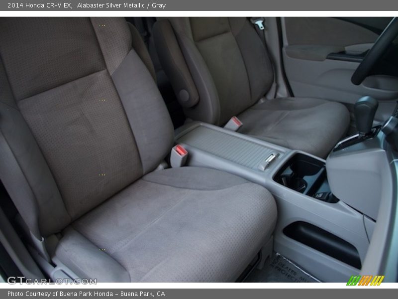 Alabaster Silver Metallic / Gray 2014 Honda CR-V EX