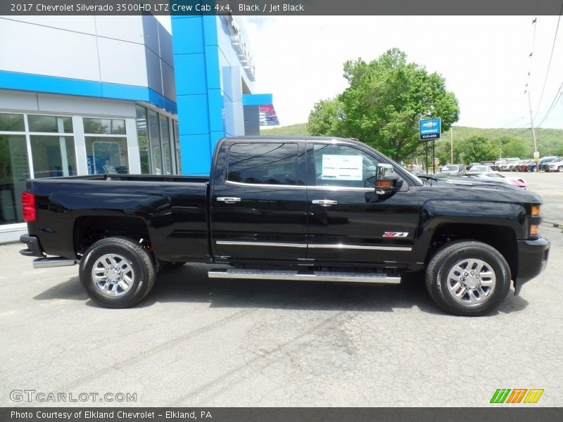 Black / Jet Black 2017 Chevrolet Silverado 3500HD LTZ Crew Cab 4x4