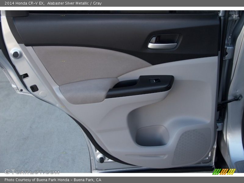 Alabaster Silver Metallic / Gray 2014 Honda CR-V EX