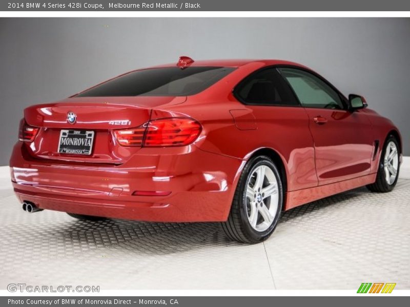 Melbourne Red Metallic / Black 2014 BMW 4 Series 428i Coupe