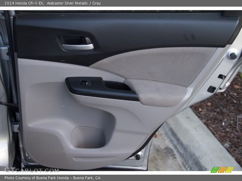 Alabaster Silver Metallic / Gray 2014 Honda CR-V EX