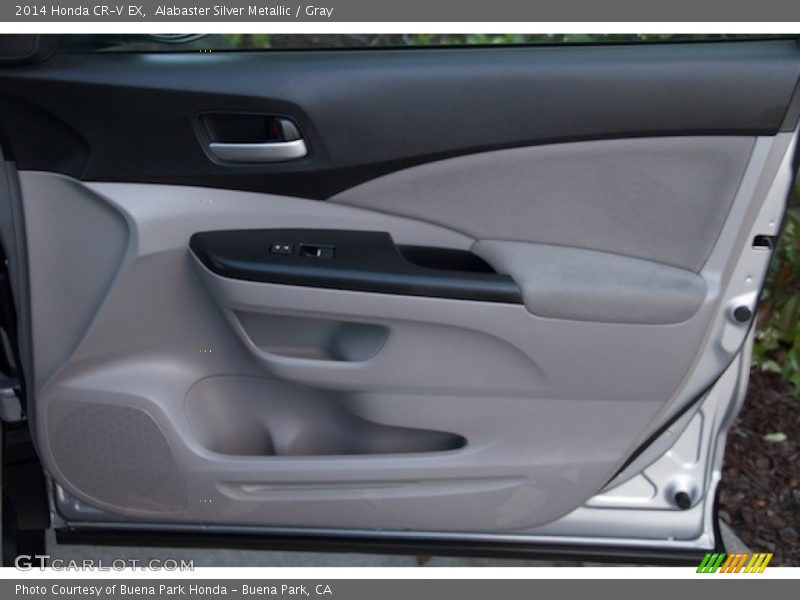 Alabaster Silver Metallic / Gray 2014 Honda CR-V EX