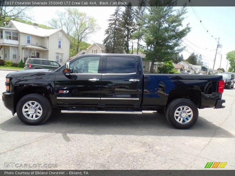 Black / Jet Black 2017 Chevrolet Silverado 3500HD LTZ Crew Cab 4x4