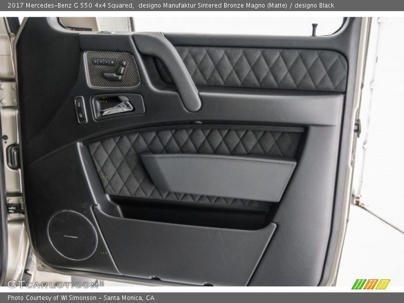 Door Panel of 2017 G 550 4x4 Squared