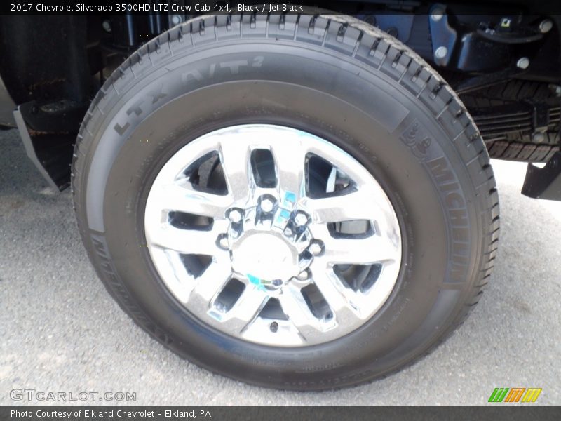 Black / Jet Black 2017 Chevrolet Silverado 3500HD LTZ Crew Cab 4x4