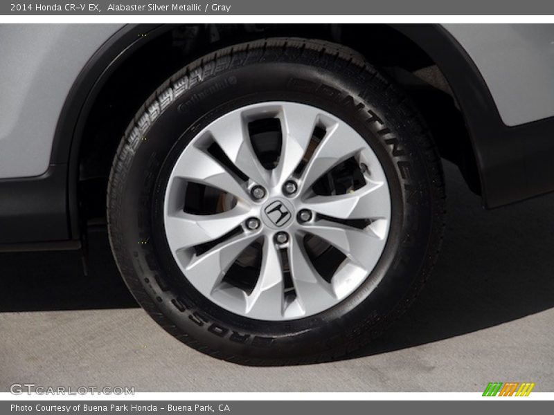 Alabaster Silver Metallic / Gray 2014 Honda CR-V EX