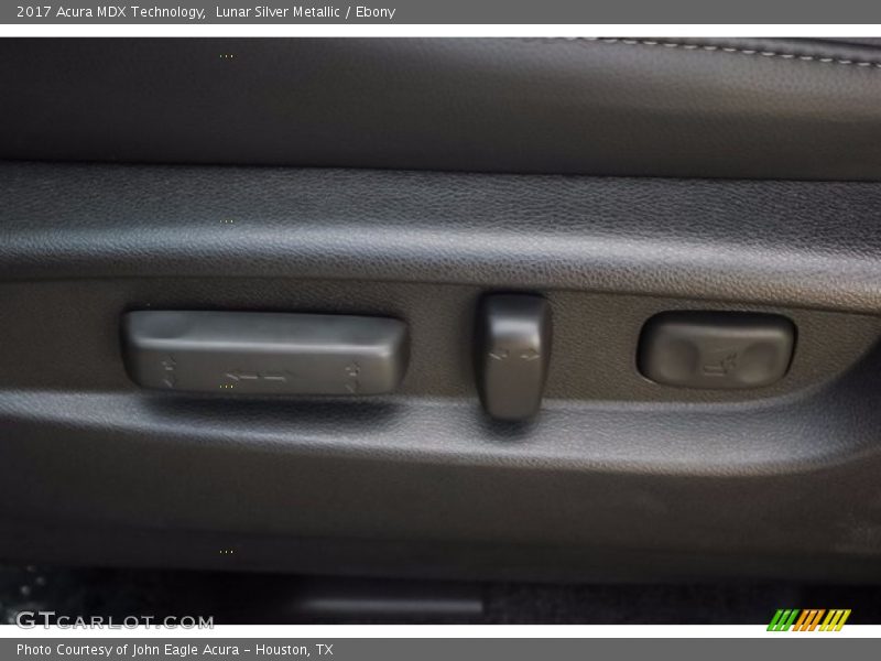 Lunar Silver Metallic / Ebony 2017 Acura MDX Technology