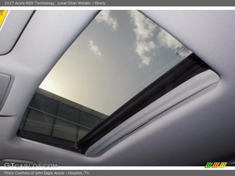 Lunar Silver Metallic / Ebony 2017 Acura MDX Technology