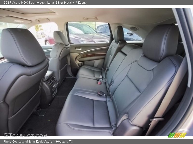 Lunar Silver Metallic / Ebony 2017 Acura MDX Technology