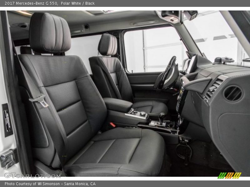 Polar White / Black 2017 Mercedes-Benz G 550