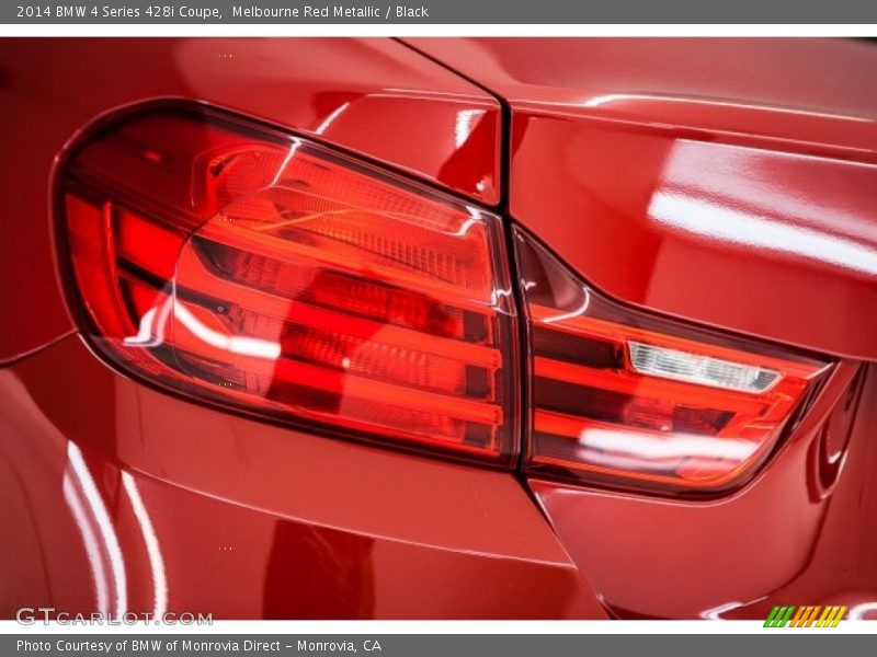 Melbourne Red Metallic / Black 2014 BMW 4 Series 428i Coupe