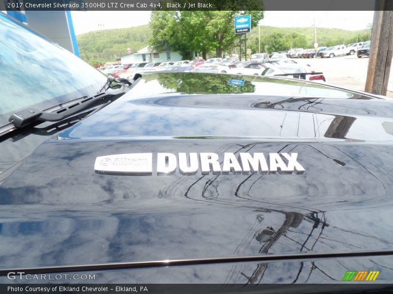 Black / Jet Black 2017 Chevrolet Silverado 3500HD LTZ Crew Cab 4x4