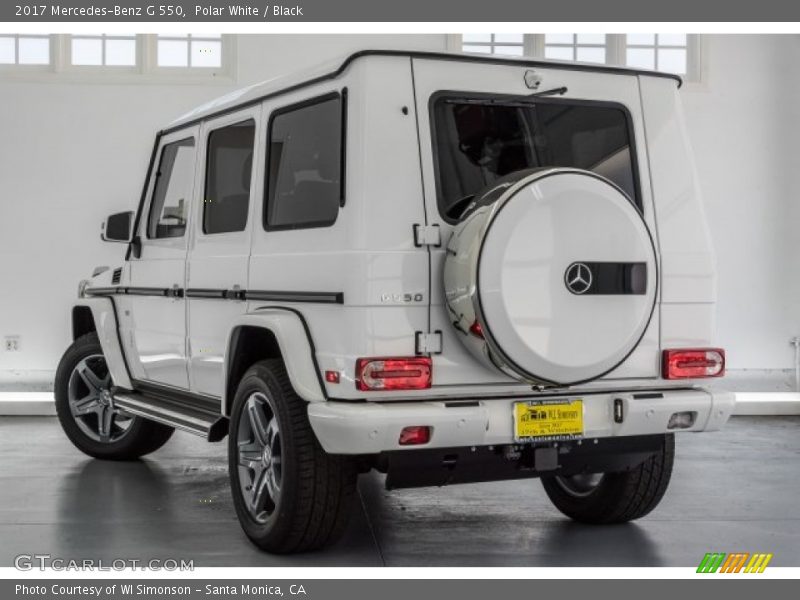 Polar White / Black 2017 Mercedes-Benz G 550
