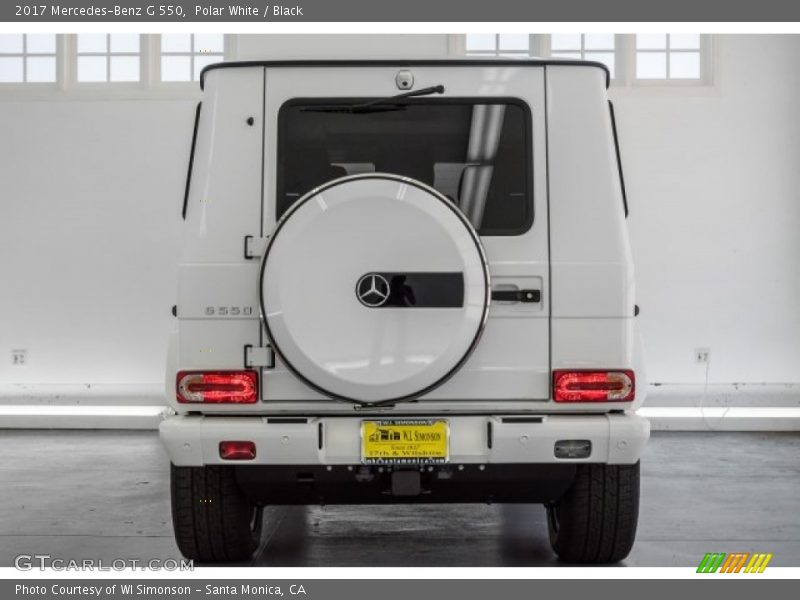 Polar White / Black 2017 Mercedes-Benz G 550