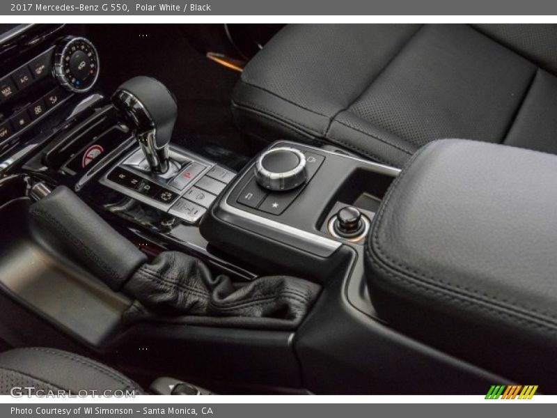 Controls of 2017 G 550
