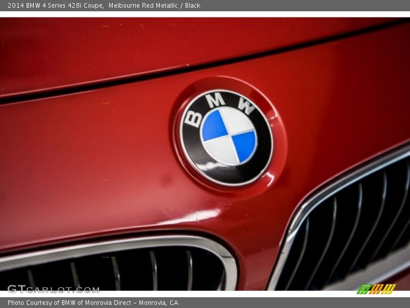 Melbourne Red Metallic / Black 2014 BMW 4 Series 428i Coupe