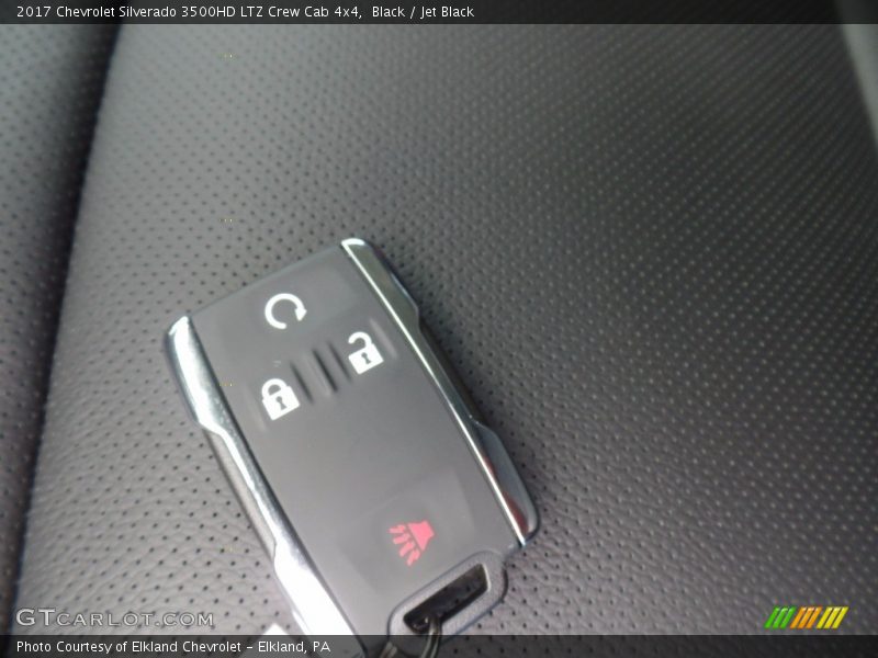 Black / Jet Black 2017 Chevrolet Silverado 3500HD LTZ Crew Cab 4x4