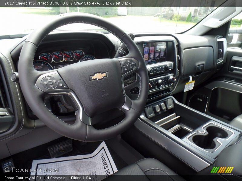 Black / Jet Black 2017 Chevrolet Silverado 3500HD LTZ Crew Cab 4x4