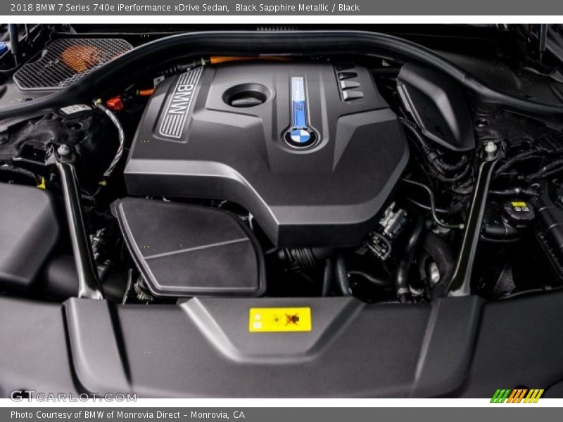 Black Sapphire Metallic / Black 2018 BMW 7 Series 740e iPerformance xDrive Sedan