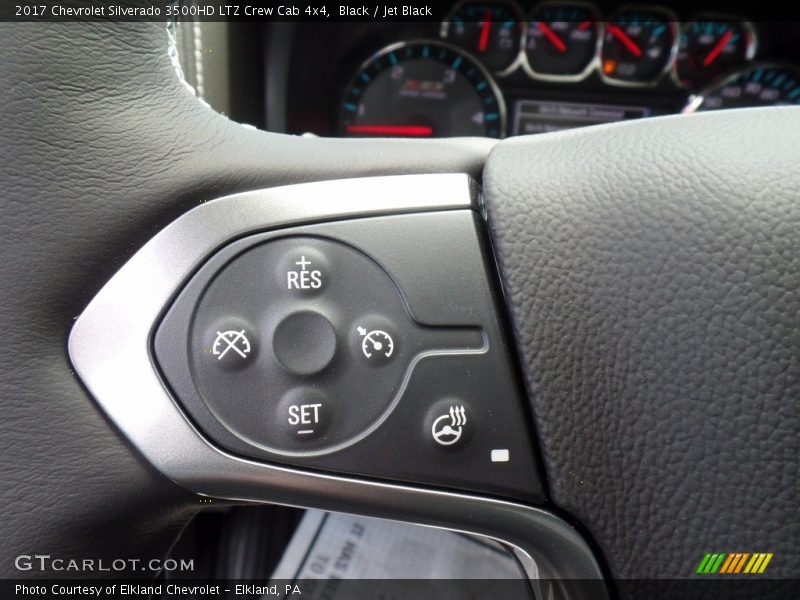 Black / Jet Black 2017 Chevrolet Silverado 3500HD LTZ Crew Cab 4x4