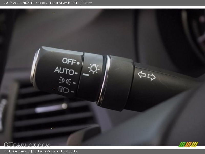 Lunar Silver Metallic / Ebony 2017 Acura MDX Technology