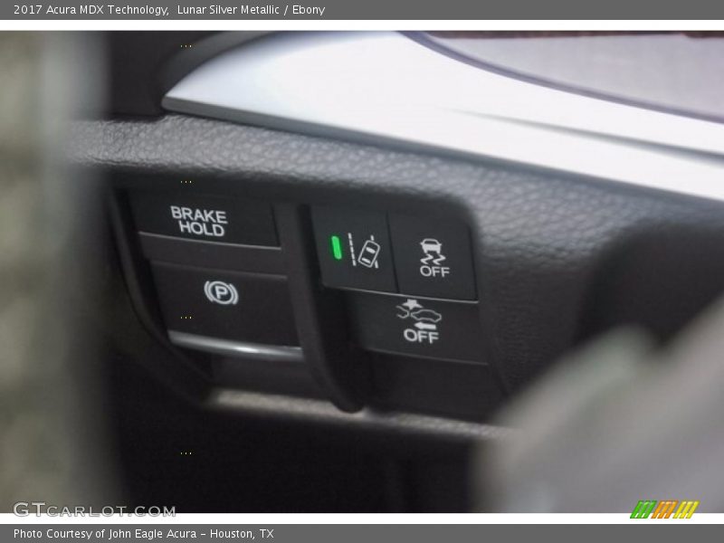Lunar Silver Metallic / Ebony 2017 Acura MDX Technology