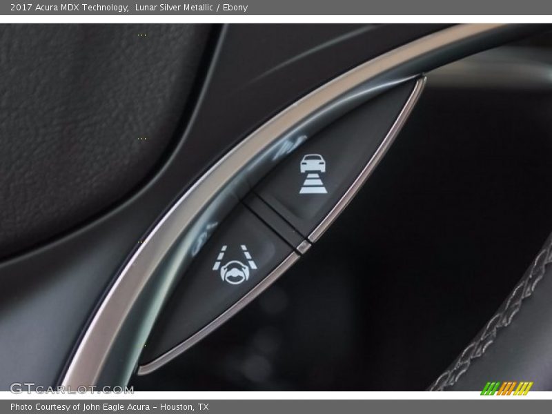 Lunar Silver Metallic / Ebony 2017 Acura MDX Technology