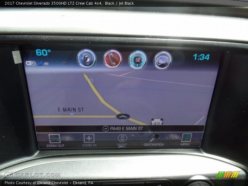Black / Jet Black 2017 Chevrolet Silverado 3500HD LTZ Crew Cab 4x4