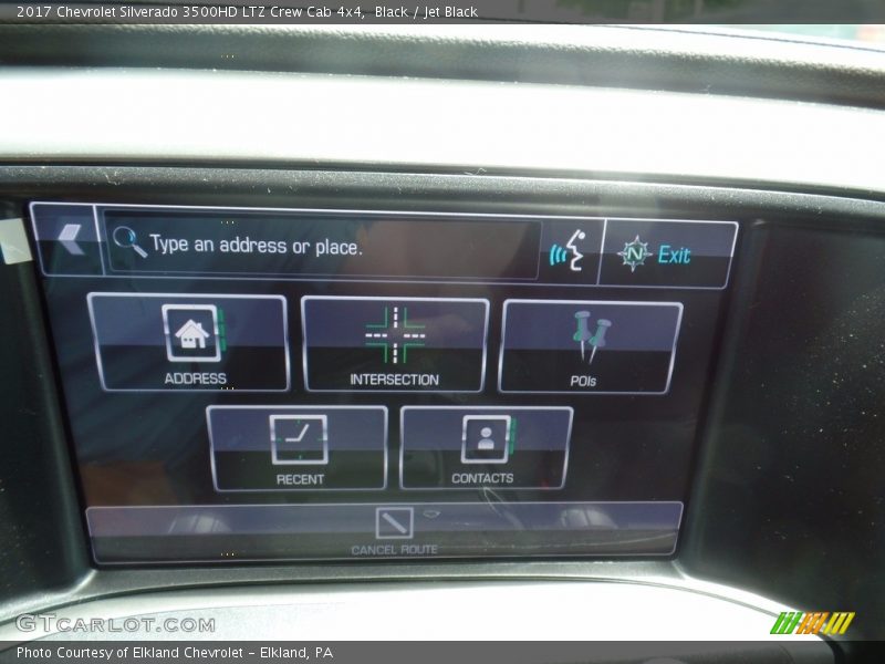 Black / Jet Black 2017 Chevrolet Silverado 3500HD LTZ Crew Cab 4x4