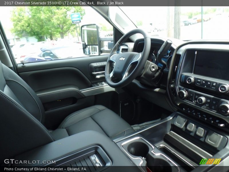 Black / Jet Black 2017 Chevrolet Silverado 3500HD LTZ Crew Cab 4x4