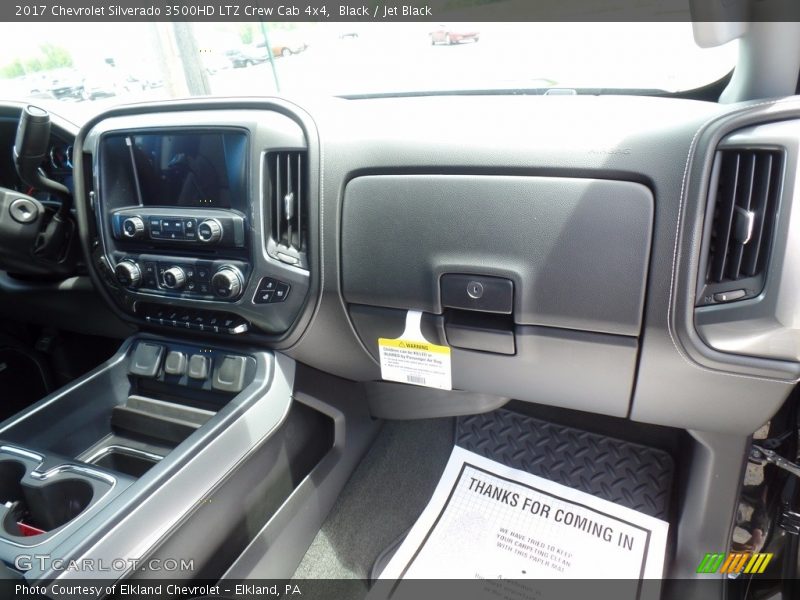 Black / Jet Black 2017 Chevrolet Silverado 3500HD LTZ Crew Cab 4x4