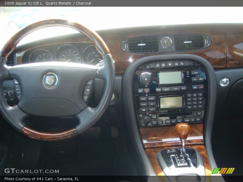 Quartz Metallic / Charcoal 2006 Jaguar XJ XJ8 L