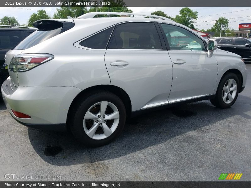 Satin Cashmere Metallic / Black 2012 Lexus RX 350 AWD