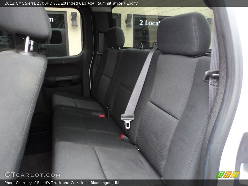 Summit White / Ebony 2012 GMC Sierra 2500HD SLE Extended Cab 4x4