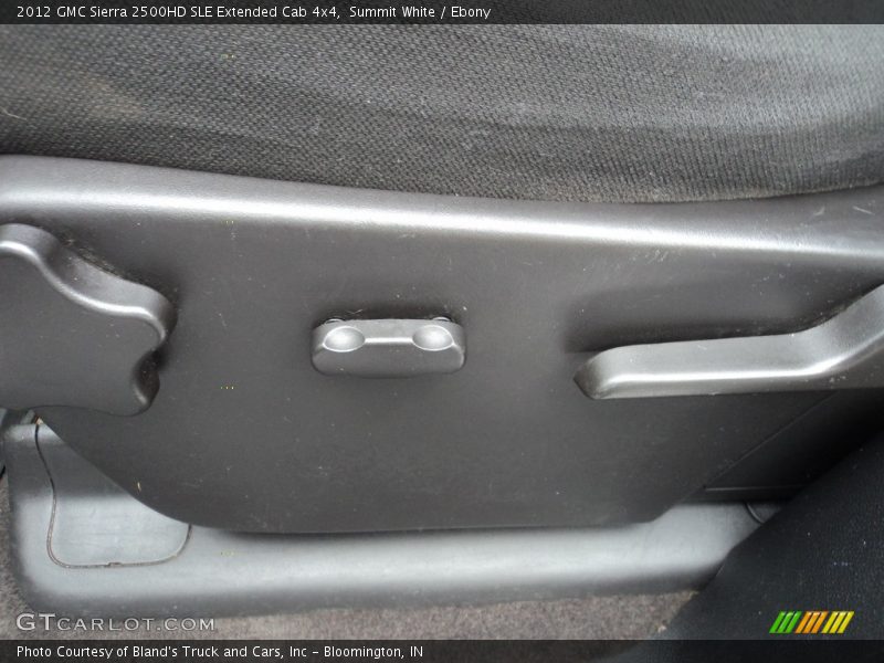 Summit White / Ebony 2012 GMC Sierra 2500HD SLE Extended Cab 4x4
