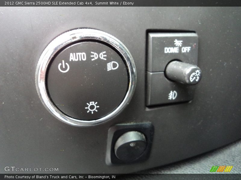 Summit White / Ebony 2012 GMC Sierra 2500HD SLE Extended Cab 4x4