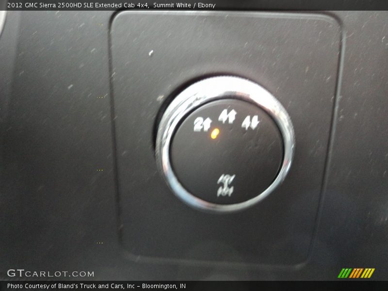Summit White / Ebony 2012 GMC Sierra 2500HD SLE Extended Cab 4x4