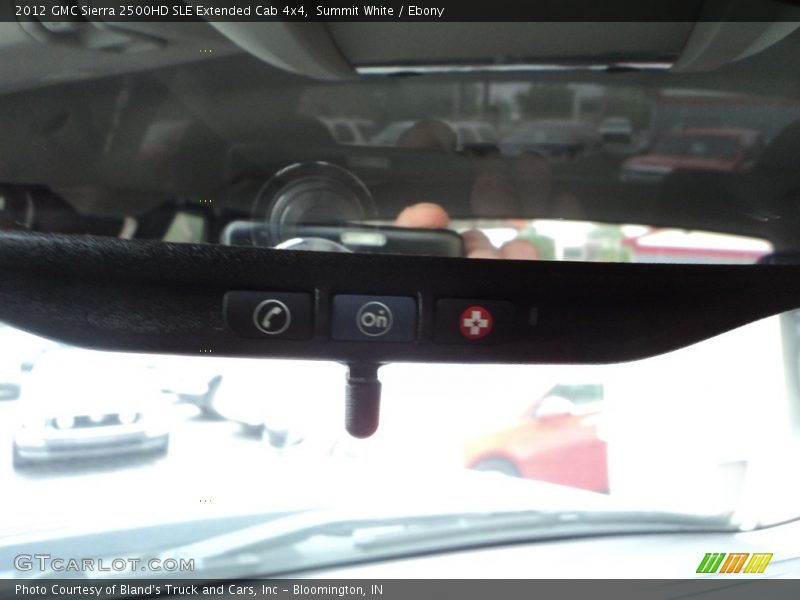 Summit White / Ebony 2012 GMC Sierra 2500HD SLE Extended Cab 4x4