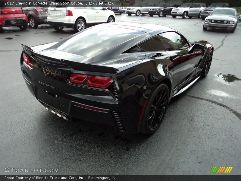 Black / Jet Black 2017 Chevrolet Corvette Grand Sport Coupe